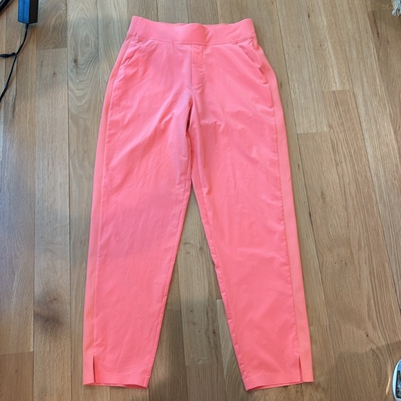 Athleta Pants Brooklyn Ankle Sunset Glow Size 2 - Picture 3 of 8